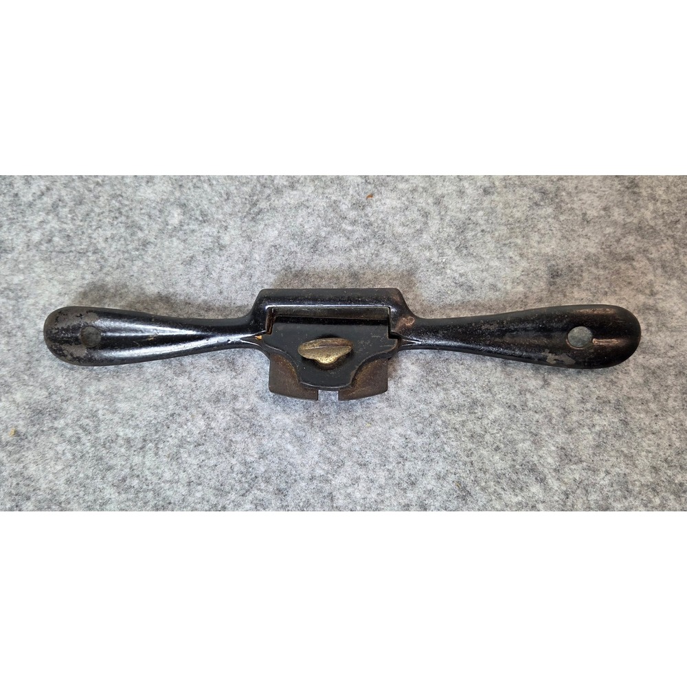 Vintage Stanley No 64 Spokeshave Woodworking Hand Tool Made in USA Black